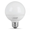 Feit Electric - LED Bulb - G25 Globe - 40W Equivalent - 3000K Warm White - 510 Lumens - Dimmable
