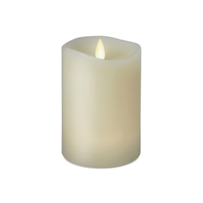 Luminara - 360-Degree Flameless LED Candle - Indoor - Vanilla Scented Ivory Wax - Remote Ready - 3" x 4"