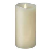 Luminara - 360-Degree Flameless LED Candle - Indoor - Wax - Ivory - Remote Ready - 3" x 8"