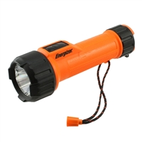 Energizer Intrinsically Safe LED Flashlight - 28 Lumens - Polpropylene - 2 x D Batteries