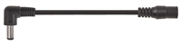 6-Inch Right-Angle Adapter Cable - 5.5mm x 2.1mm Barrel Connectors - Works with Battery Eliminator Kits
