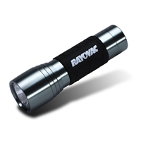 Rayovac Sportsman LED Flashlight - 80 Lumens - Aluminum - 3 x AAA Batteries