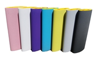 USB Large Capacity Power Bank - 15,600mAh Rechargeable Li-Ion Battery - Seamless Wrap-Around ABS