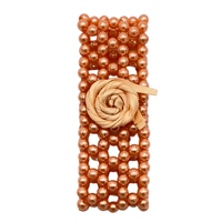 Ice Cream Flower Bracelet Orange 0298020