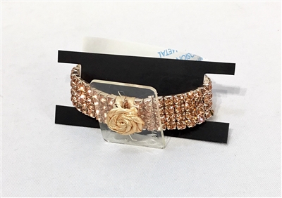 Rock Candy Corsage Bracelet Rose Gold  0299023