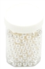 10mm Pearl Beads Tub White. 0411205