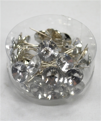 36 round diamond pin clear. 0420020