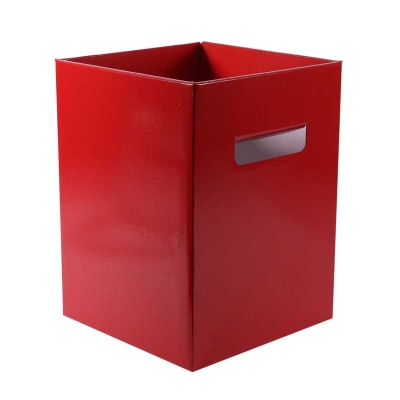 Flower Box Pearlised Red. 0800403