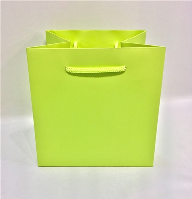 Small Olympic Bag 17cm Lime. 0900682