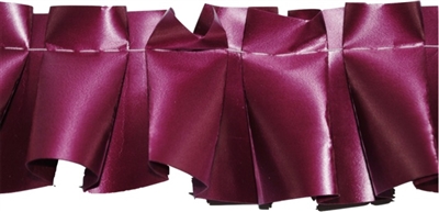 Pre Pleat Ribbon Burgandy. 1201131