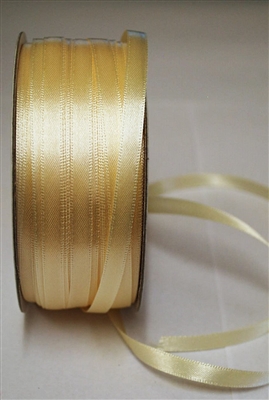 6mm Satin Cream Ribbon. 1207941