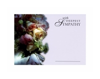 Large Sympathy Cards With Deepest Sympathy  1560001