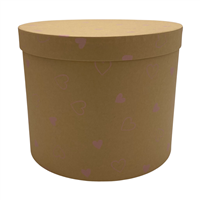 Pink Heart Hat Box