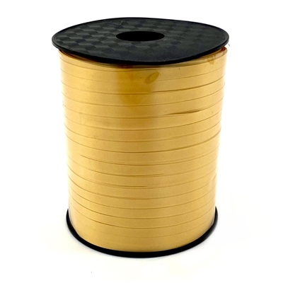 Curling Tie Ribbon Gold