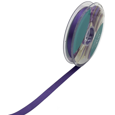 10mm Purple Satin Ribbon