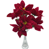 Velvet Poinsettia x7