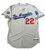 Clayton Kershaw's 2011 Los Angeles Dodgers Game Worm MLB Road Jersey!