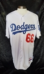 Yasiel Puig 2015 Los Angeles Dodgers Game Worn Complete Uniform #66