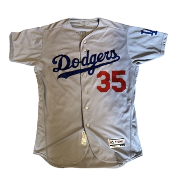 Cody Bellinger's 2017 Game Worn Los Angeles Dodgers Jersey!