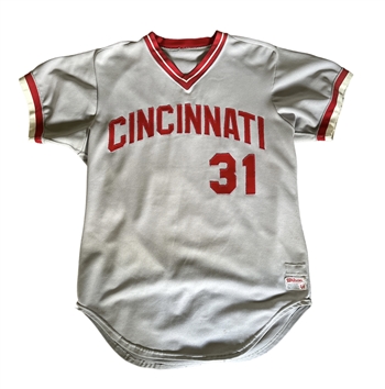 Paul Moskau's 1979 Cincinnati Reds Game-Worn / Used Road Jersey #31!