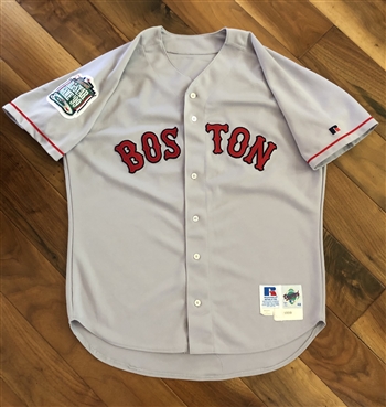 Nomar Garciaparra's 1999 Boston Red Sox Game-Issued Road Jersey!