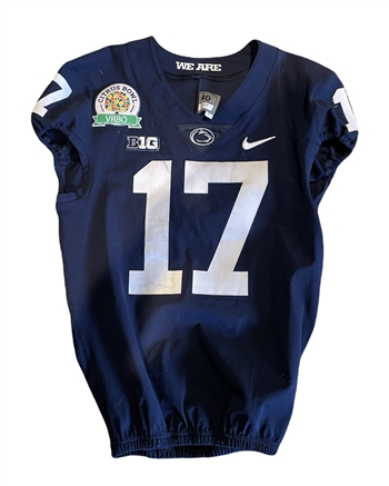 2019 Penn St. Nittany Lions "Citrus Bowl" Game-Worn Football Jersey!