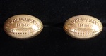 1926 Army-Navy 14K Gold NCAA Football Cuff Links