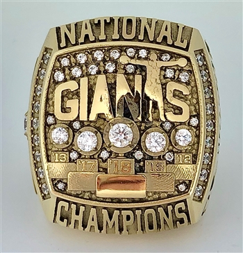 Massive, 2018 Jacksonville Giants ABA / NBA National Champions Ring with Wood Presentation Box!