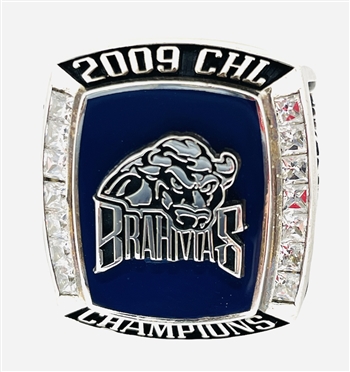 2009 Texas Brahmas CHL Hockey Champions Ring!