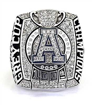 2012 Toronto Argonauts Grey Cup Champions 10K Gold & Diamond Championship Ring!