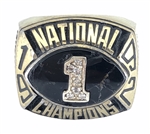 1992 Findlay Ohio Oilers NAIA Football National Champions Ring!