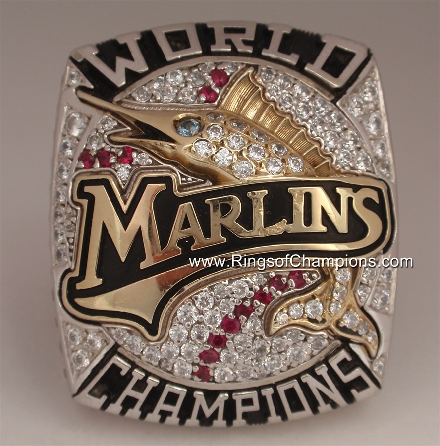 Vgt Rare Lee Sport Florida Marlins Campeões da World Series 2003