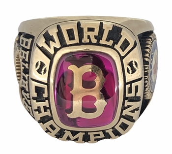 2004 Boston Redsox World Series Champions Season Ticket Holder 10K Gold Rings