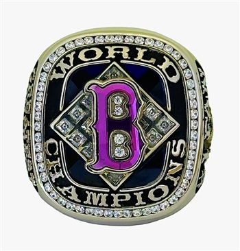 2004 Boston Red Sox World Series Champions 10K Gold Ring