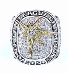 2020 Tampa Bay Rays American League Champions 10K Gold & Diamond Ring