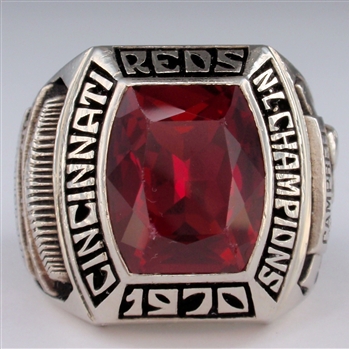 1970 CiCincinnati Reds World Series National League Champions 14K Gold Ring