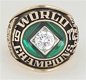 1972 Oakland A's World Series Champions 10K Yellow Gold Ring!