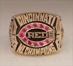 1972 Cincinnati Reds World Series"National League" Champions 10K Gold Ring