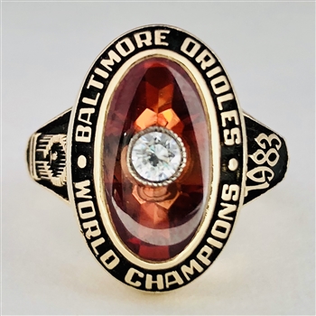 1983 Baltimore Orioles MLB "World Series" Champions Ladies Ring!