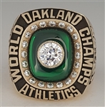 1989 Oakland A's World Series Champions 10K Gold Proto-Type Ring
