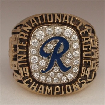 1994 Richmond Braves Baseball "International League" Champions 10K Gold Ring!
