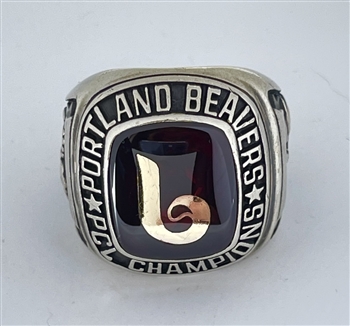 Portland Beavers Minor League Baseball "P.C.L." Champions Ring!