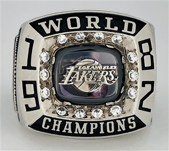 1982 Los Angeles Lakers NBA "World Champions" Executive Version Ring!