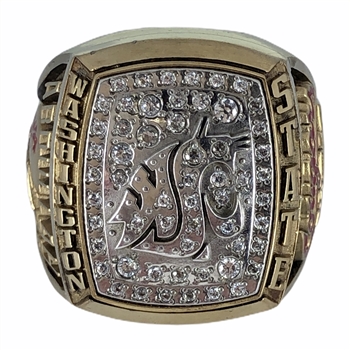 2001 Washington State Cougars "Sun Bowl Champions" NCAA Football Ring!
