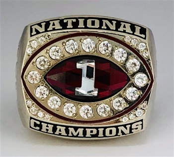 2003 USC Trojans NCAA Football "National Champions" 10K Gold Ring!