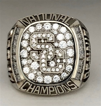 2004 USC Trojans Football "National Champions" 10K Gold Ring!