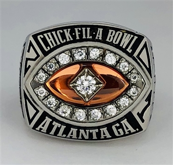 2007 Clemson Tigers "Chick Fil-A Bowl"  NCAA Football Championship Ring!