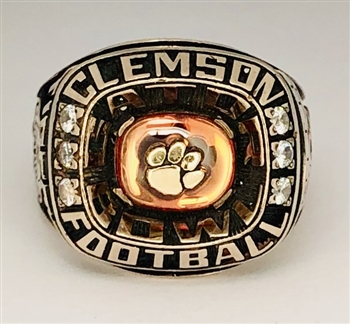2008 Clemson Tigers "Gator Bowl" NCAA Football Championship Ring!