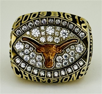 2009 Texas Longhorns "Big-12" Championship NCAA Football Ring!