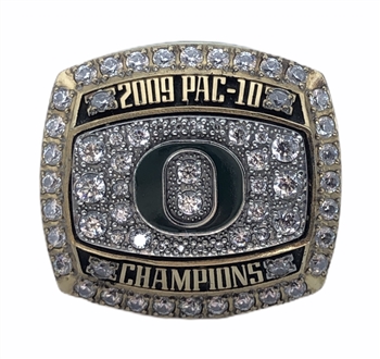 2009 Oregon Ducks PAC-10 Champions Football Ring!